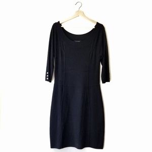 White House Black Market 3/4 Knit Sweater Dress